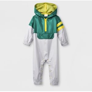 Cat & Jack Baby Boys' Windsuit Romper  Green